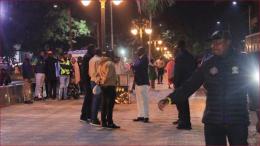 President William Ruto in Nairobi CBD Saturday night, May 9.